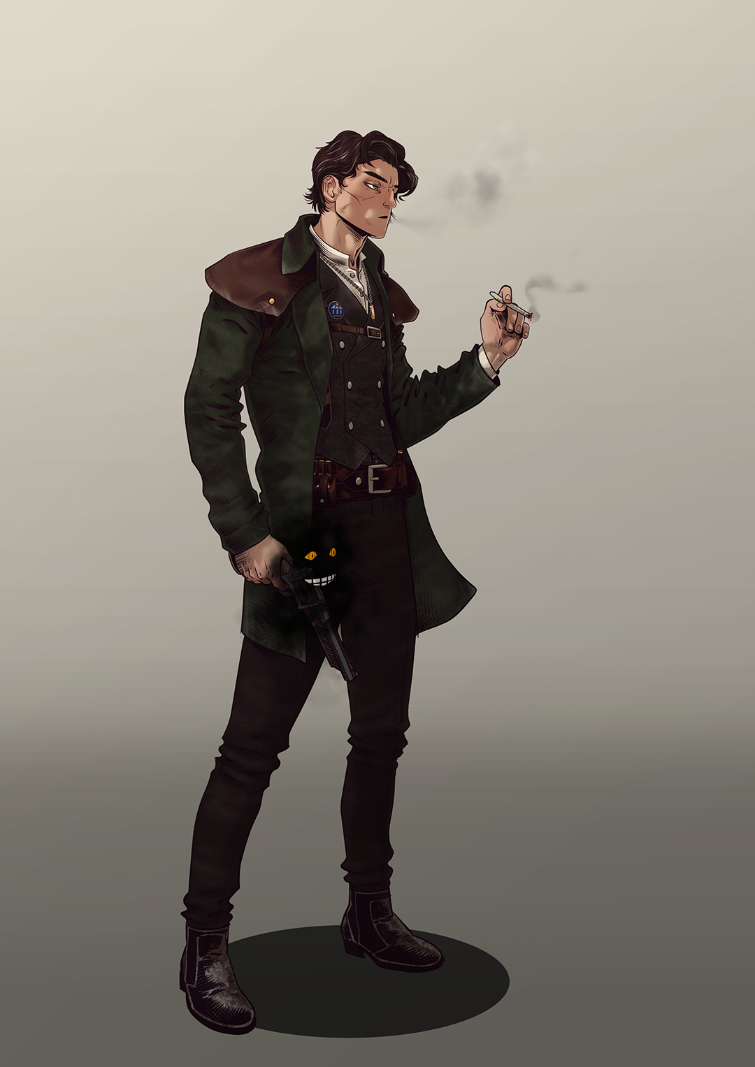 Atlas Grey character art